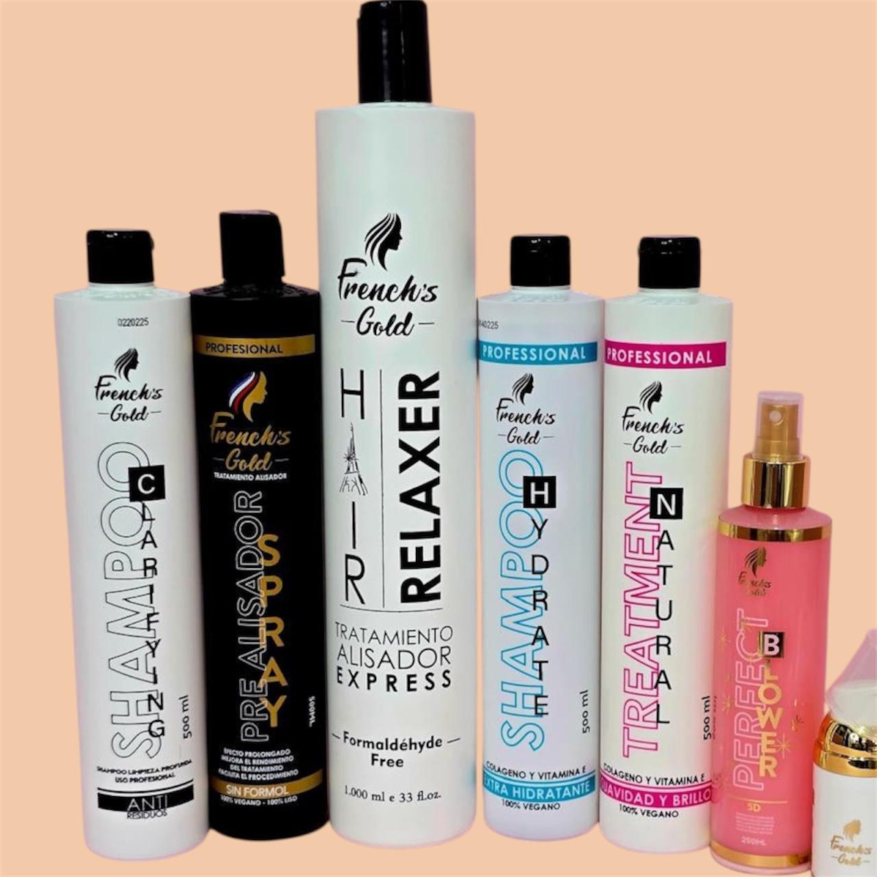 💎 Combo Alisado Express Natural Profesional – Sistema Completo