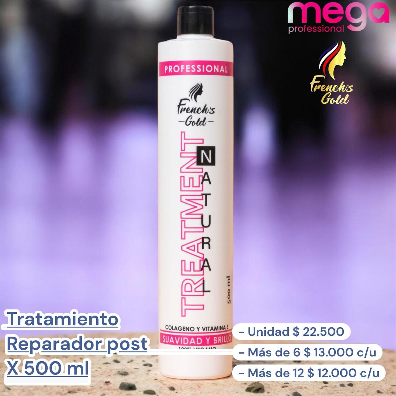 TRATAMIENTO REPARADOR post cuidado x 500 ml