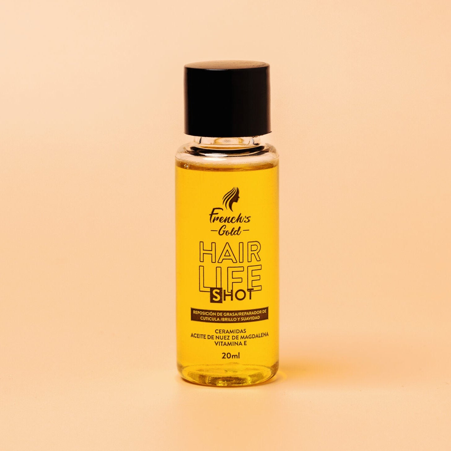 Ampollas Hair life shot amarilla x 20 ml