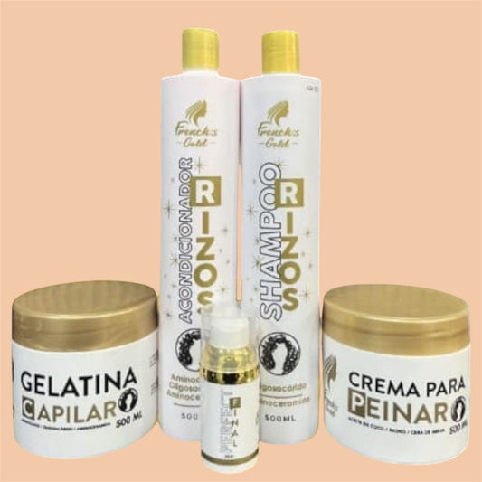 💎 KIT RIZOS PROFESIONAL FRENCH’S GOLD + PERFECT FINALIZADOR