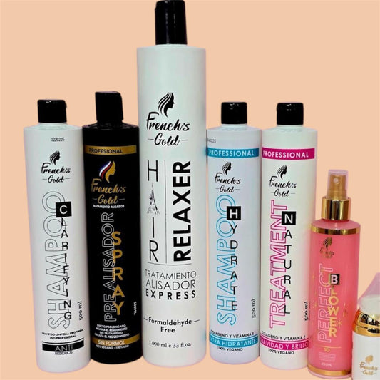 💎 Combo Alisado Express Natural Profesional – Sistema Completo