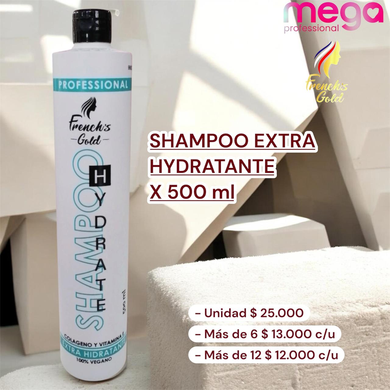 Shampoo Extra hidratante x 500 ml