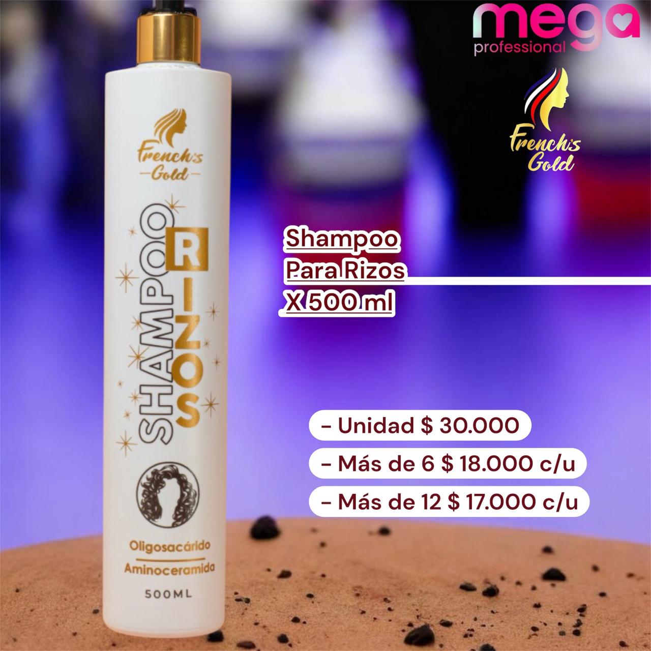 💛 Shampoo para Rizos – 500 ml