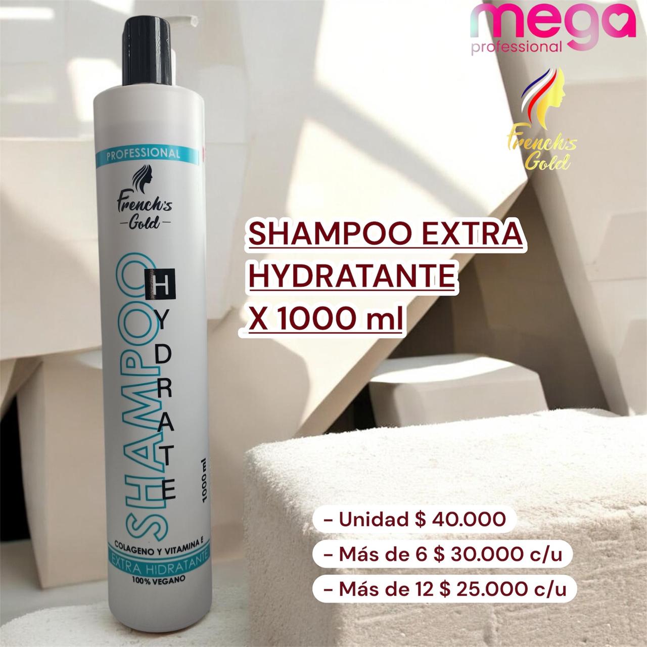 Shampoo Extra hidratante x 1000 ml