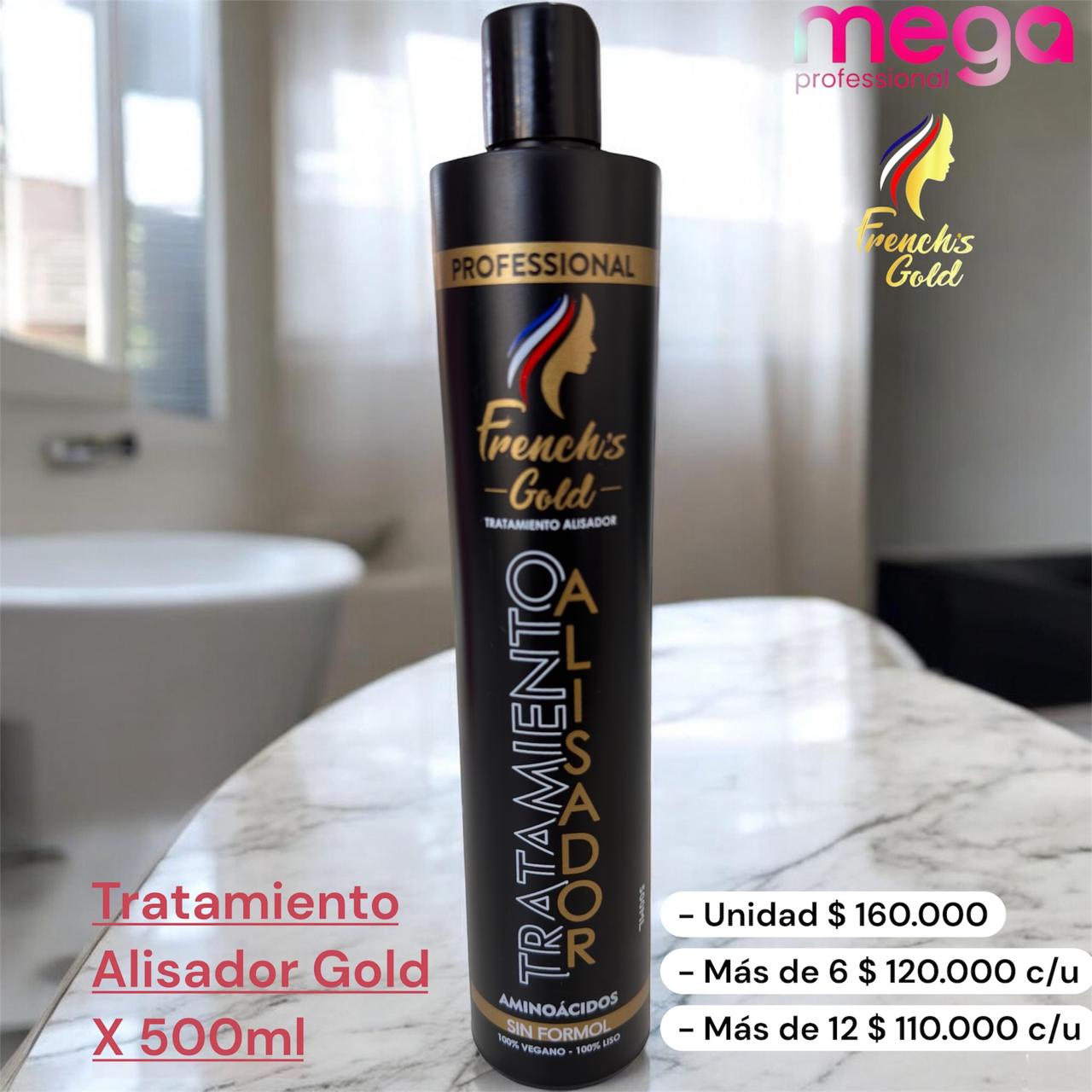 Tratamiento Alisador Gold x 500 ml